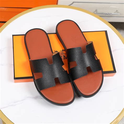 hermes slippertjes|hermes male slippers.